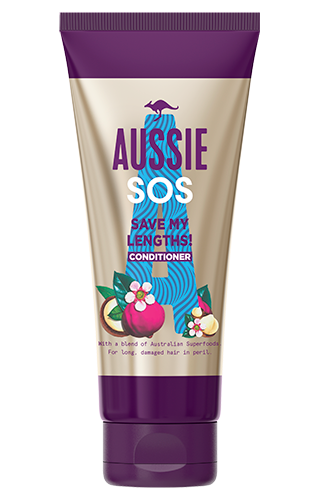An image of Aussie SOS Save My Lengths! Hair Conditioner bottle